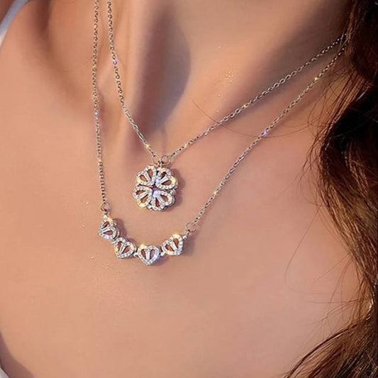 Magnetic Hearts necklace