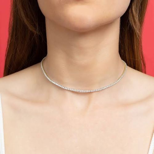 كوليه التنس _ فضة استرليني عيار 925