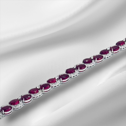 انسيال فاخر مرصع بأحجار زركون لامعة - فضة استرليني 925