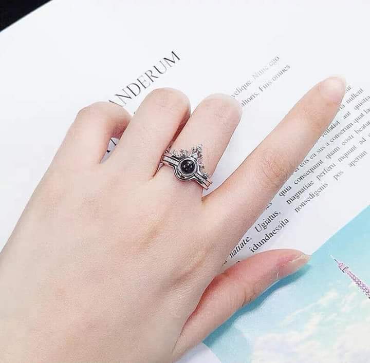 I love you in all the languages of the world Twin ring