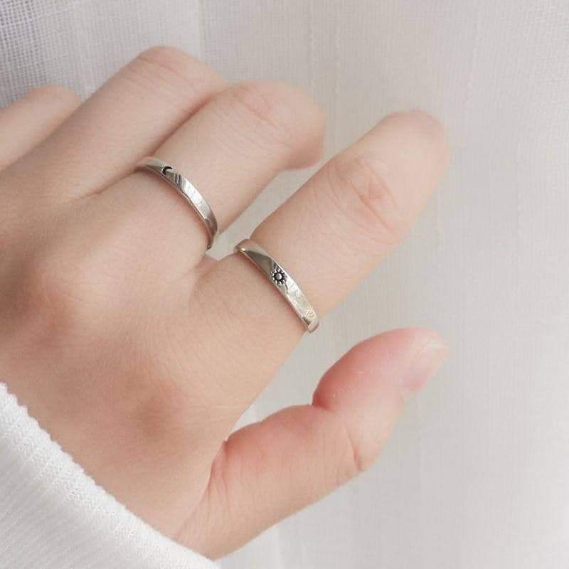 دبل كابل الشمس والقمر _ فضة استرليني عيار 925