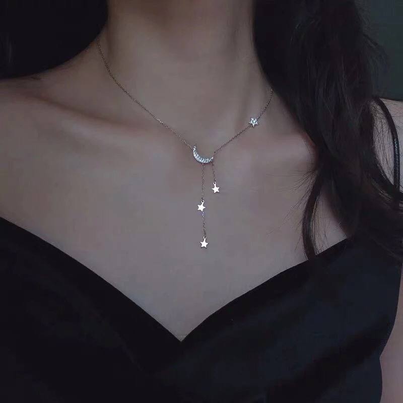 سلسله الهلال _فضة استرليني عيار 925