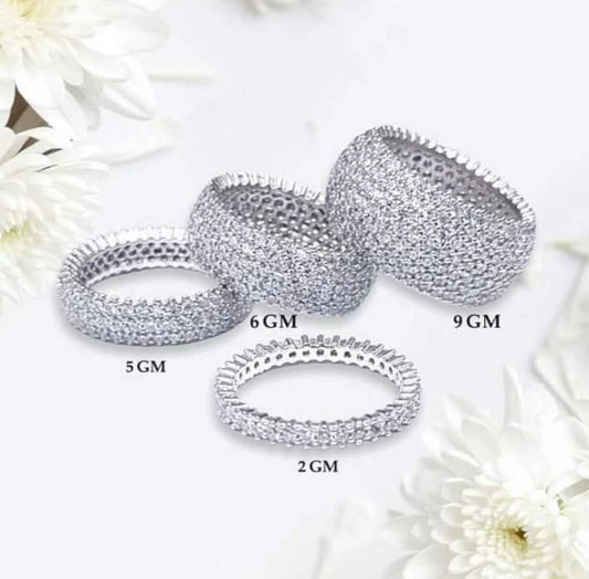 Sterling Silver Solitaire Rings