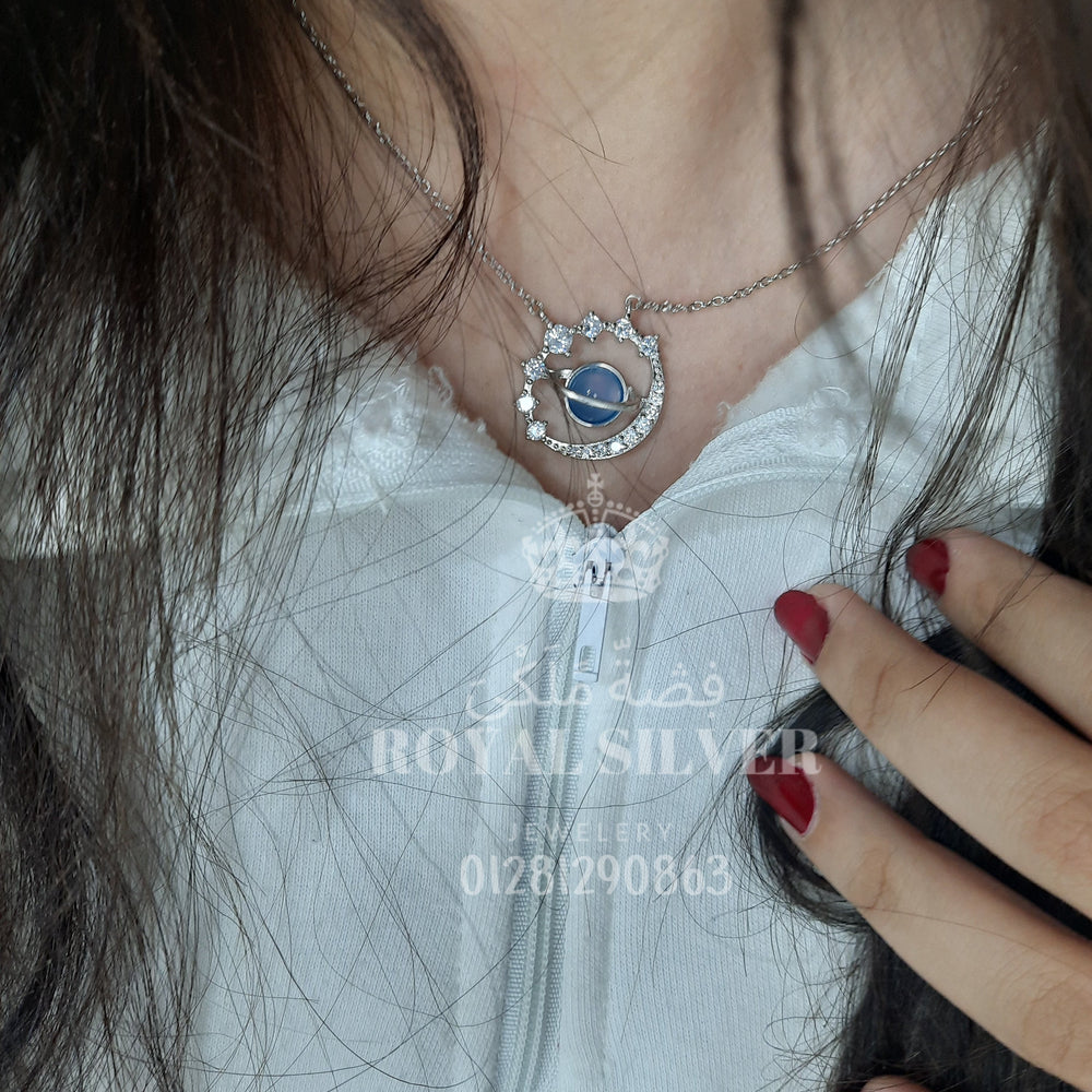 سلسلة المجرة _ فضة استرليني عيار 925