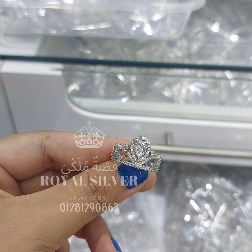 Royal Crown Ring - Premium 925 Sterling Silver