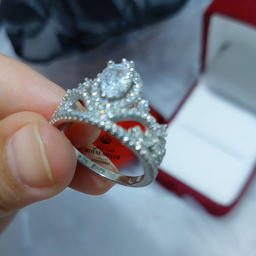 Royal Crown Ring - Premium 925 Sterling Silver