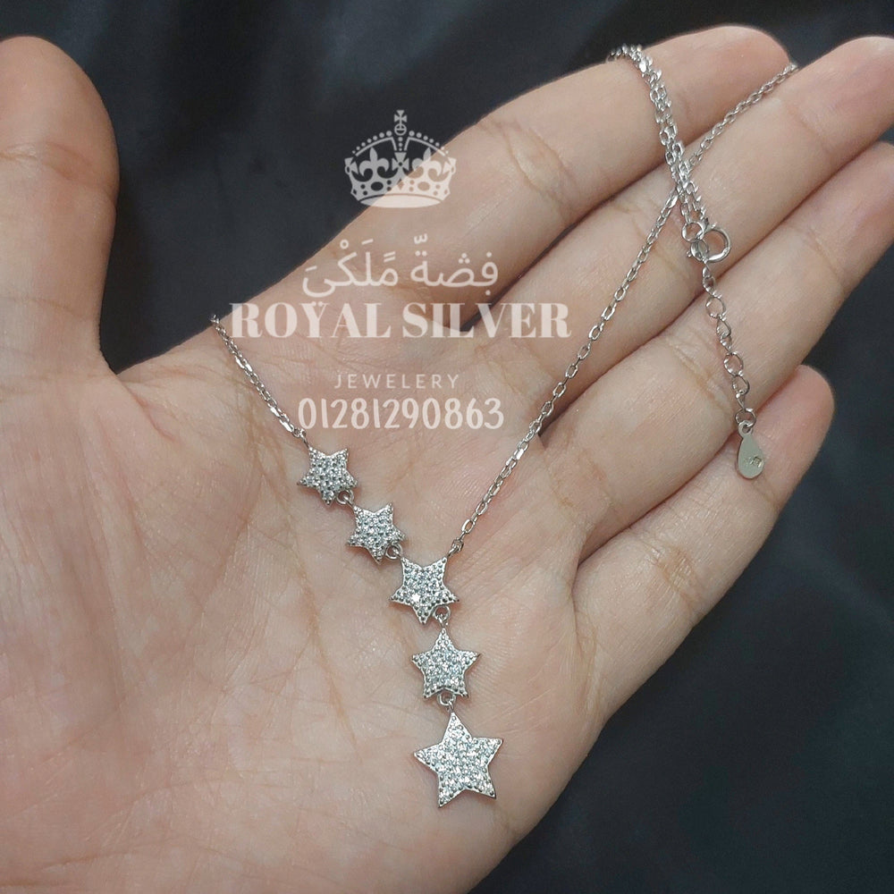 سلسلة النجوم_ فضة استرليني عيار 925