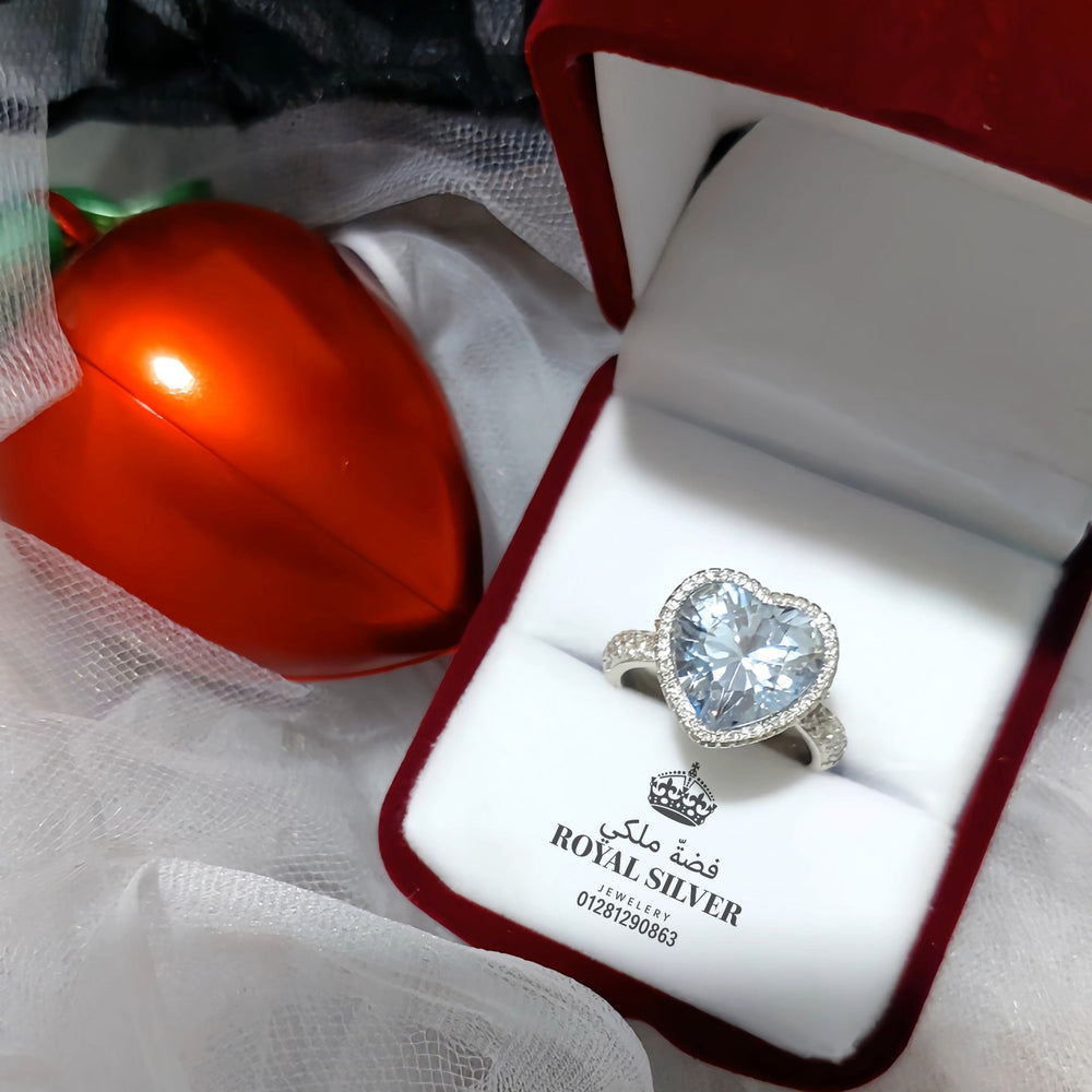 Big Heart Ring - Premium 925 Sterling Silver