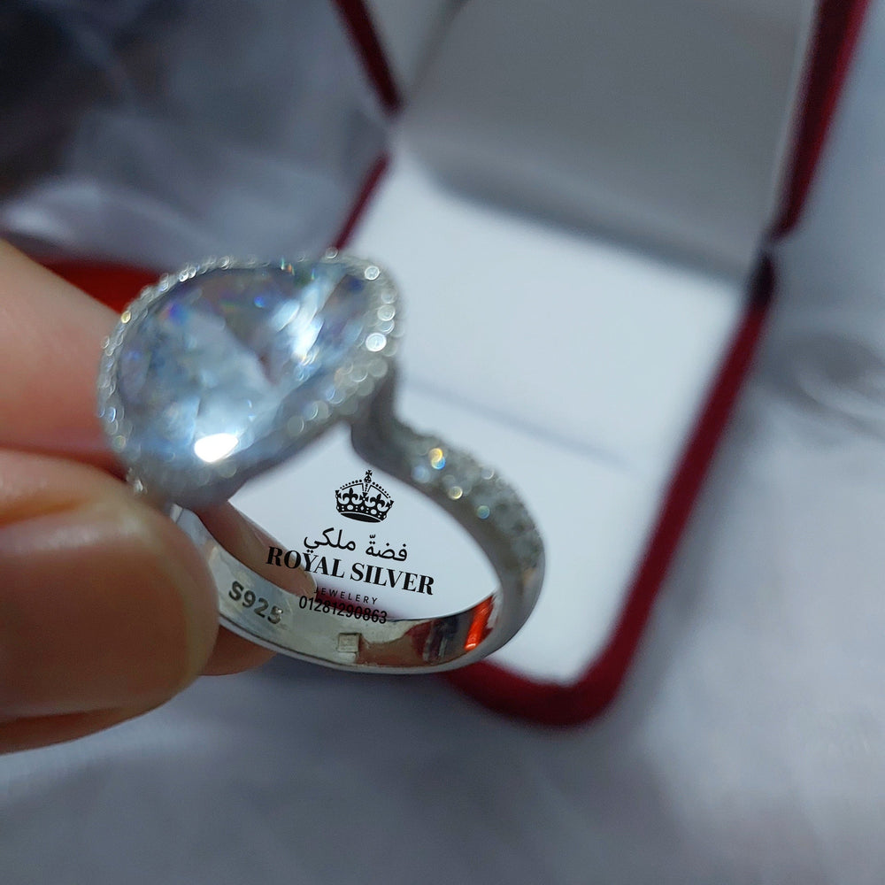 Big Heart Ring - Premium 925 Sterling Silver
