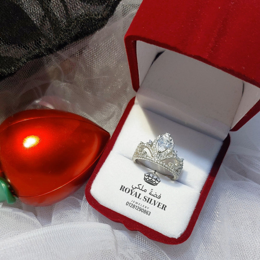 Royal Crown Ring - Premium 925 Sterling Silver