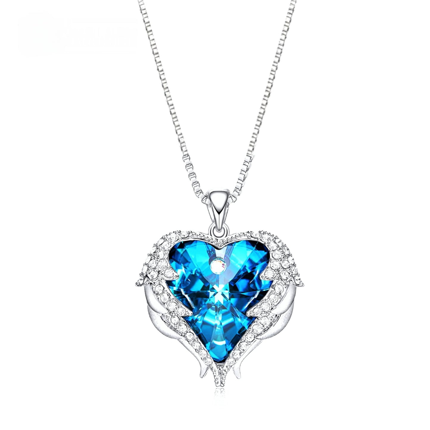 Blue Heart Necklace (Heart of the Ocean)