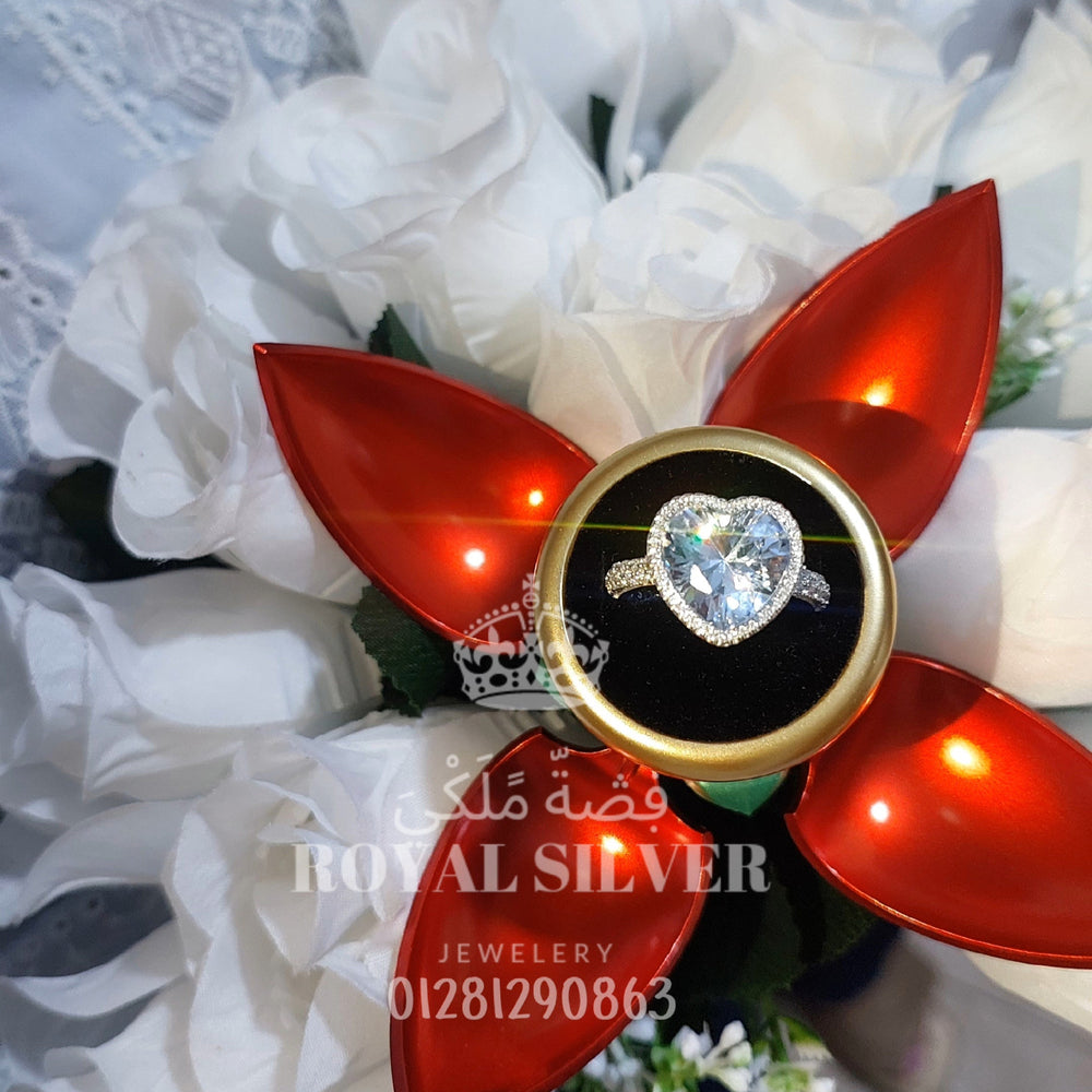 Big Heart Ring - Premium 925 Sterling Silver