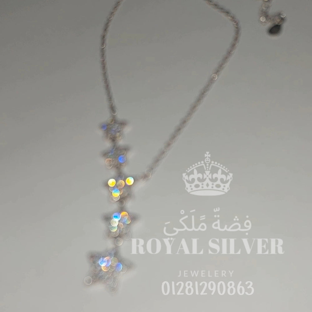 سلسلة النجوم_ فضة استرليني عيار 925