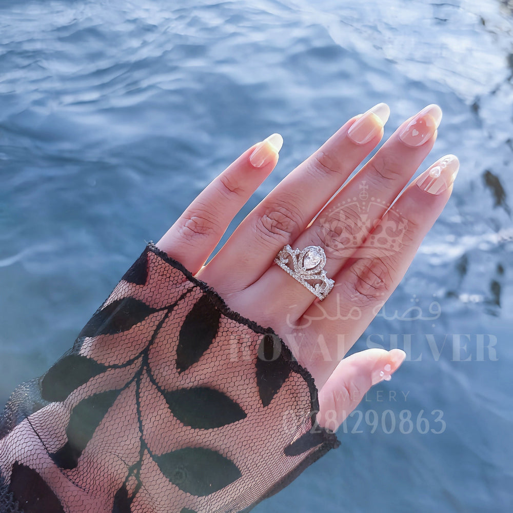 Royal Crown Ring - Premium 925 Sterling Silver