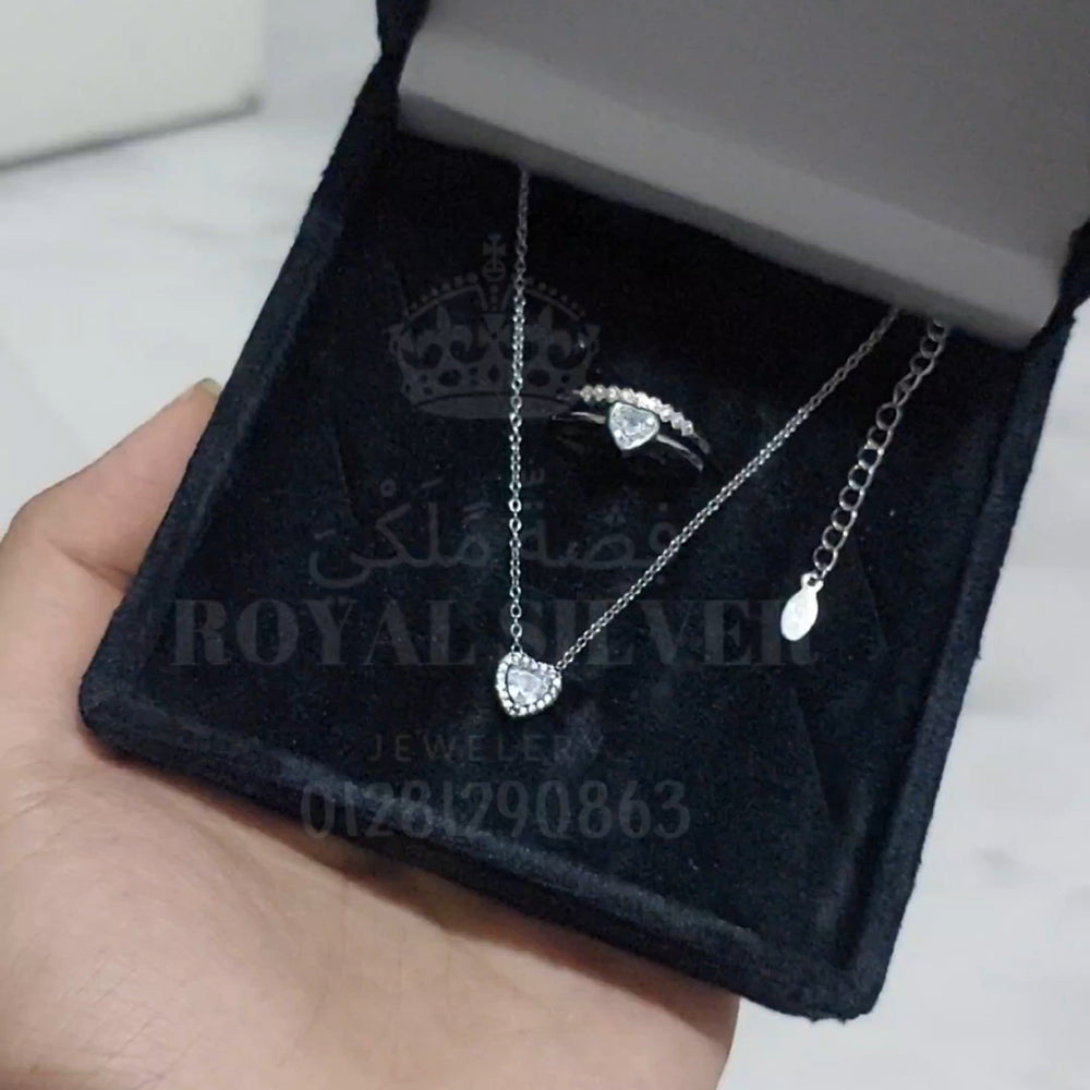 سلسلة قلب باندورا _ فضة استرليني عيار 925