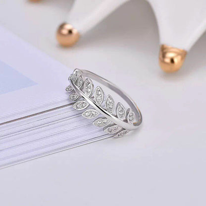 حلقة الريشة (ورقة الشجر)